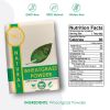 Pride Of India - Natural Wheatgrass Powder - Half Pound (8oz - 227gm) Vegan Antioxidant Rich Powerful Superfood - Instantly mixes into Juices
